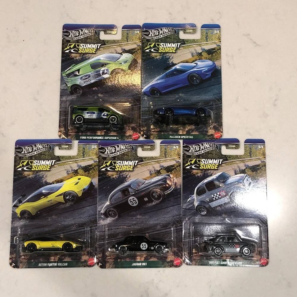 Silver Series Summit Surge Car Collection - Complete Set